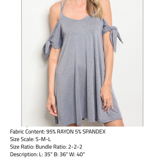 Santa Monica Pier tie detail jersey tunic dress. - Picture 3 of 4